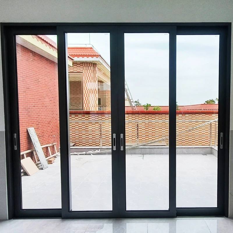 Aluminium Alloy Sliding Door with Multi Chamber Fram