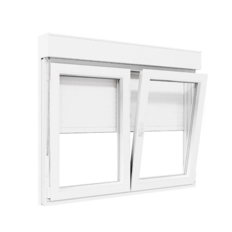 Durable UPVC Windows with Roller Shades & Shutters | Double Glazed Tilt & Turn Hurricane Impact Windows - Image 3