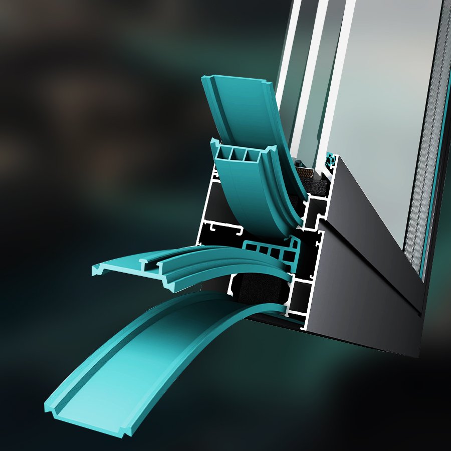 High-quality Weatherproof Thermal Break aluminium Casement Windows - Image 5