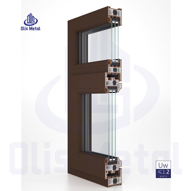 Top-Tier Aluminum-Plastic Co-Extrusion Window System | Uw≤1.2 | Perfect for Energy-Efficient Homes
