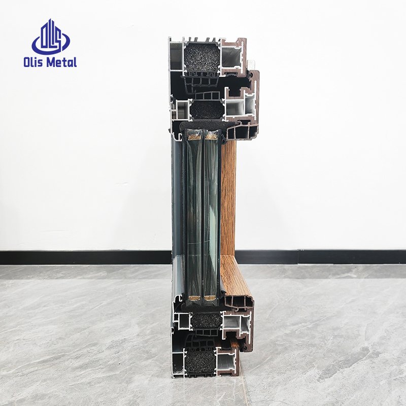 Superior Low-Energy Aluminum-Plastic Co-Extrusion Casement Window | Wood-Grain Finish | EPDM Seals - Image 3