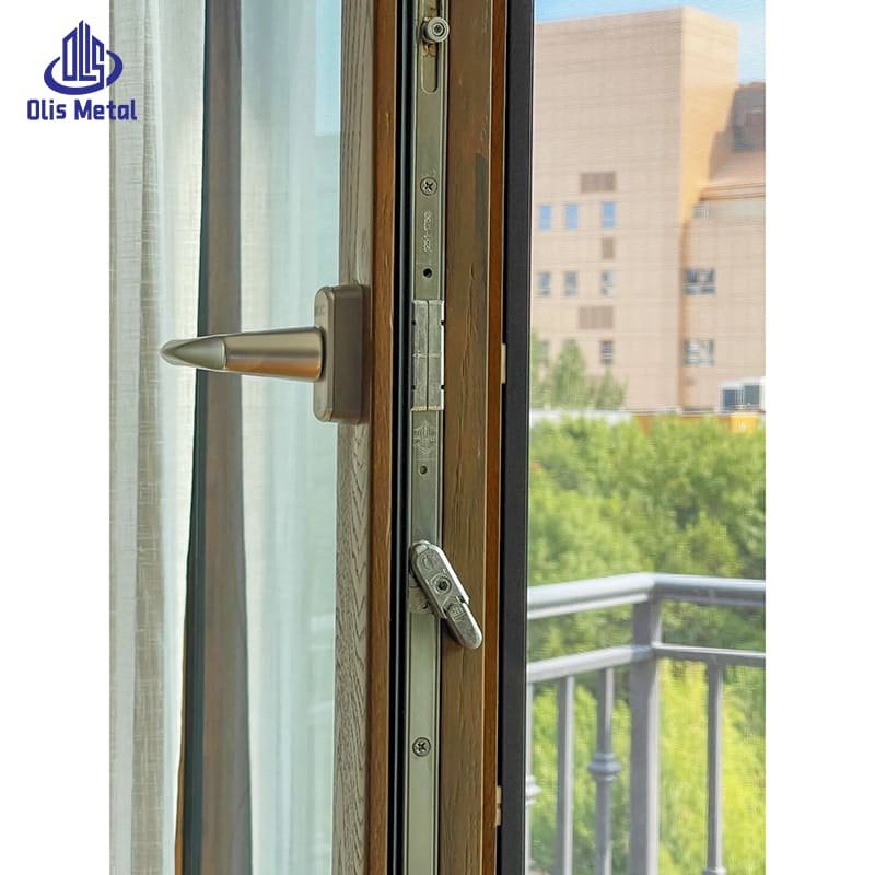 Aluminum-Clad Wood Casement Windows double-glazed glass Insulation for Unbeatable Energy Savings - Image 5