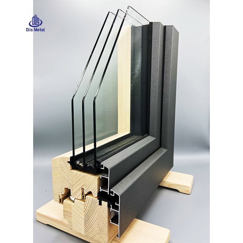 Superior 3-Pane glazing Aluminum-Clad Wood Casement Windows for Soundproofing & Energy Savings