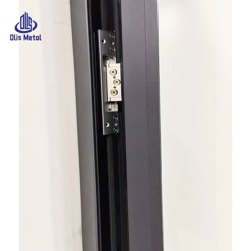 Aluminum Glass Swing Doors Heavy-Duty Narrow Frame for Superior Soundproofing & Thermal Insulation - Image 3