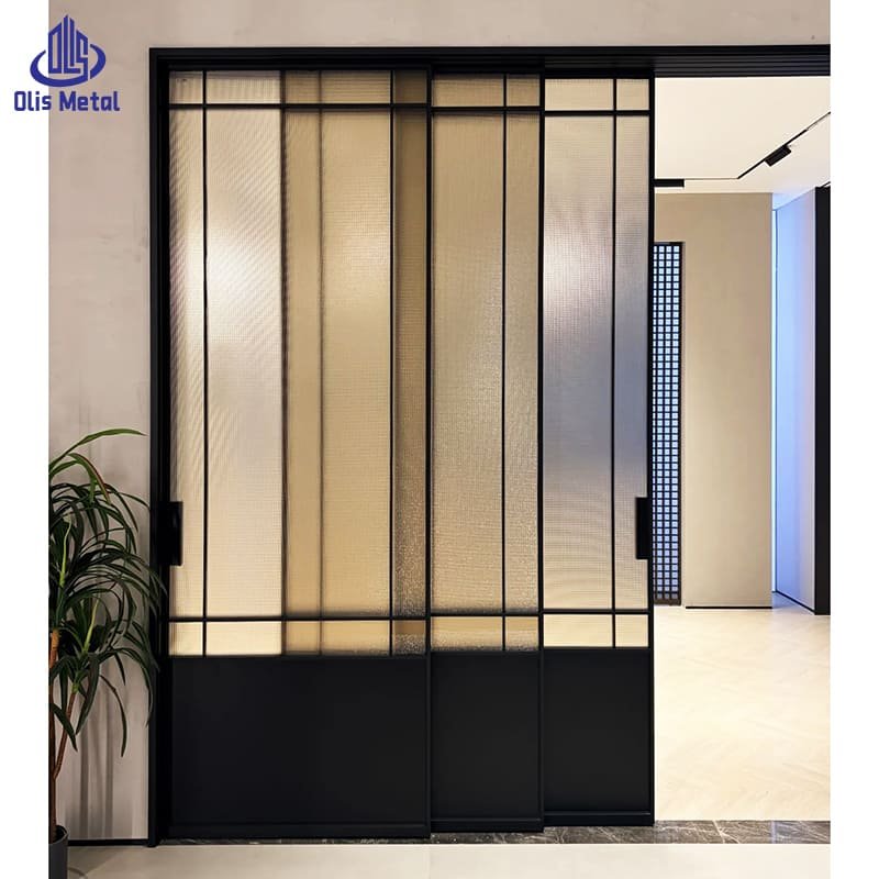 Narrow Frame Aluminum Interior Sliding Door | Premium Grid Partition System Direct From Professional Manufacturer - Image 7