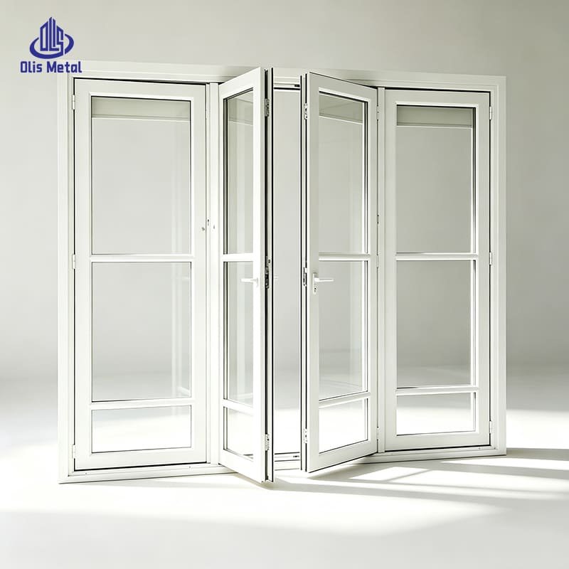 Premium Custom Aluminum hinged Patio Doors | Weatherproof Energy Efficient Exterior Doors for Villa & Apartment Homes