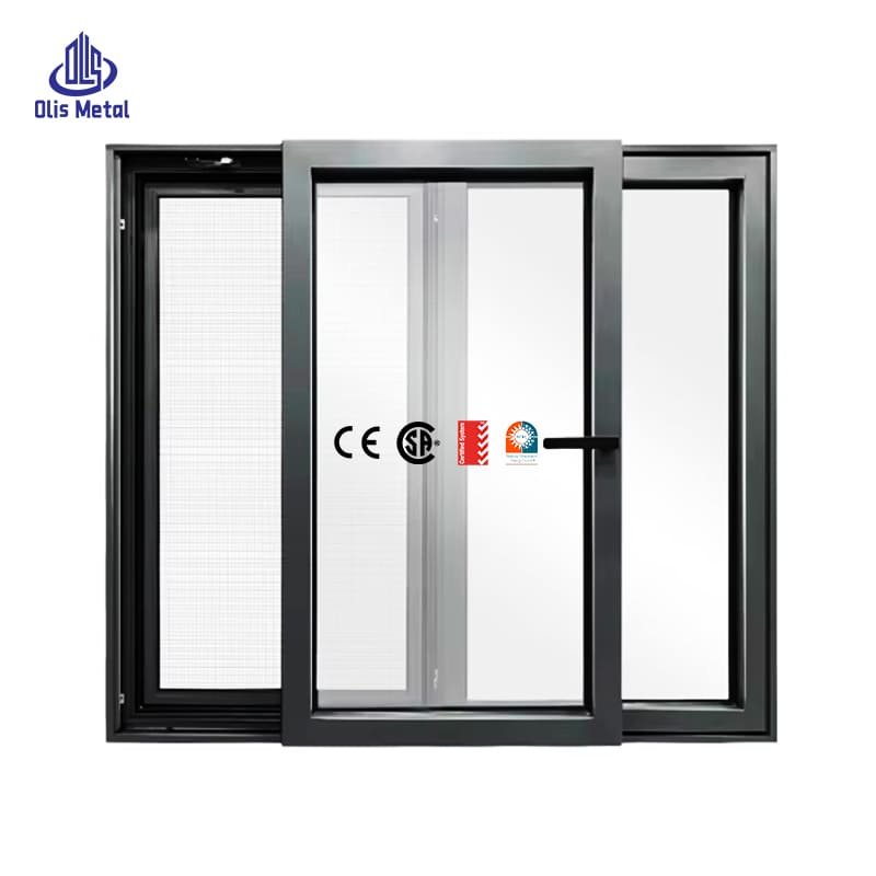 Aluminum Sliding Window | Superior Thermal Break Performance, 3 Weatherproof Advantages for Residential Home Projects