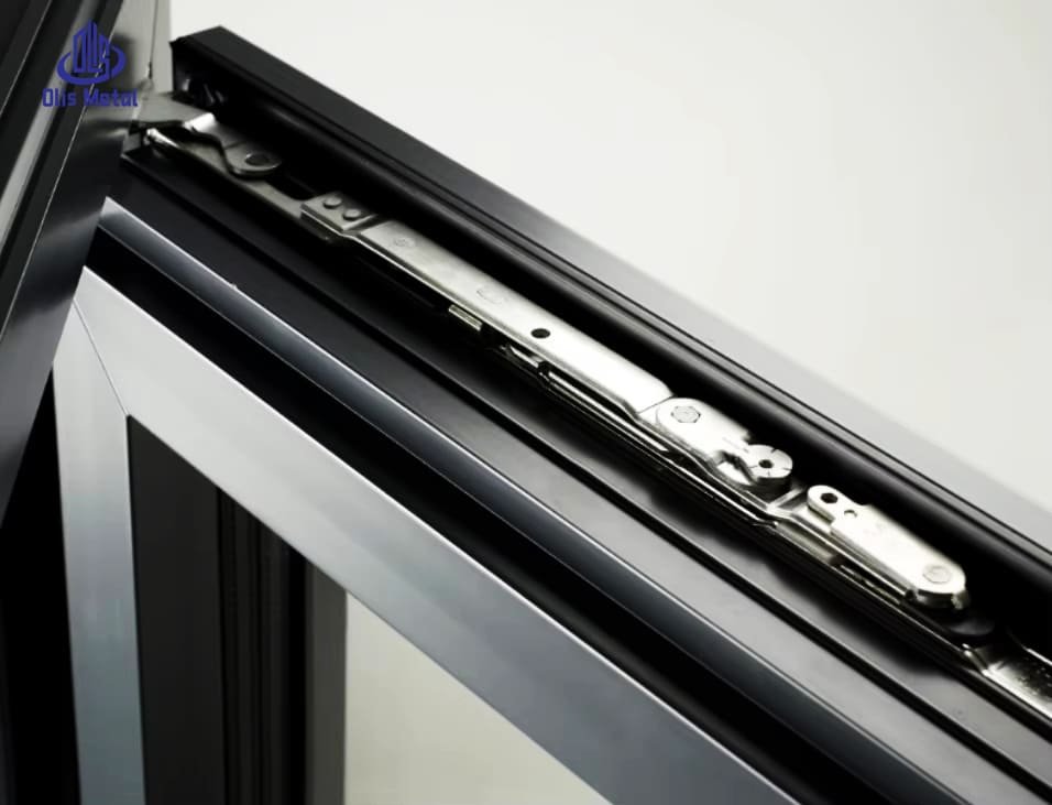 Tempered Glass Aluminum Swing Casement Window and doors, Sound Insulation Waterproof Window for Residential Building Projects - Image 3